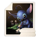 stitch throw blanket